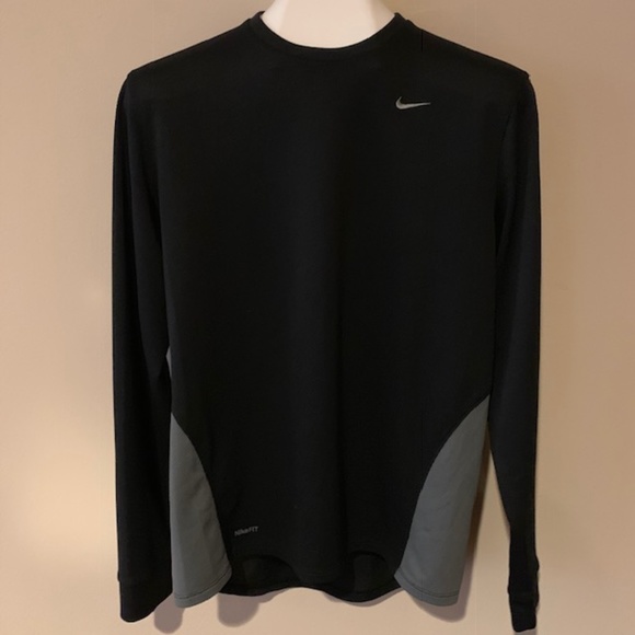 Nike Other - Nike FITDRY Black & Gray Mens Top Size M